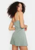Girls Day Pleated Romper sold by Dolls Kill