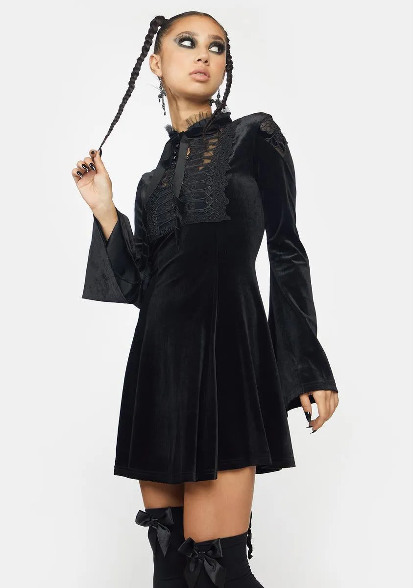 Gothic Daily Bell Sleeve Mini Dress sold by Dolls Kill product image thumbnail 2