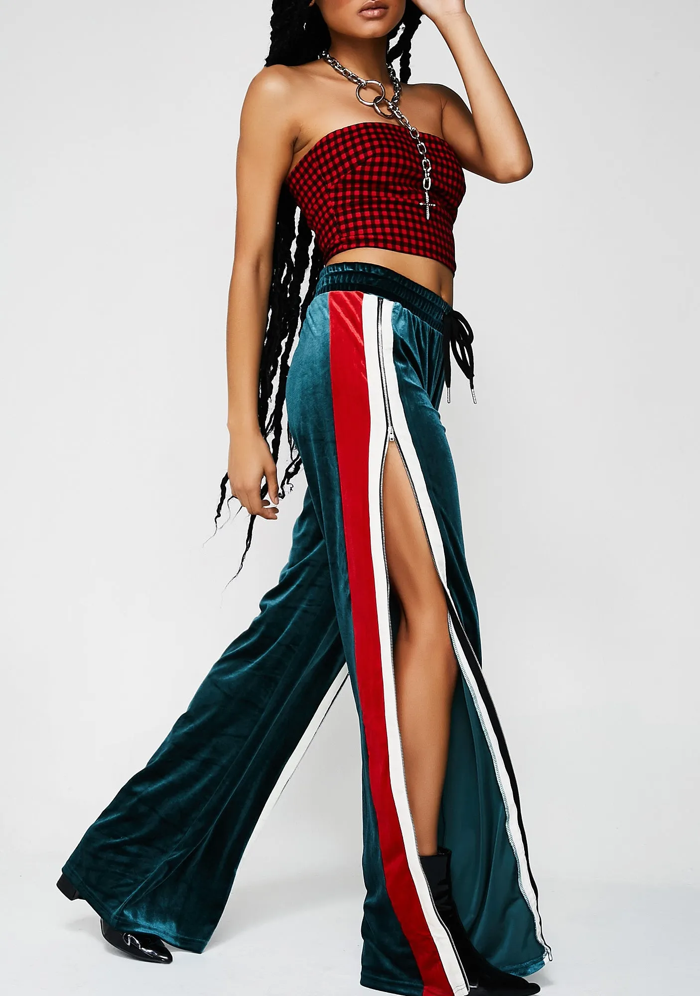 Long Shot Track Pants sold by Dolls Kill product image thumbnail 3