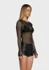 Valley Of Thunder Fishnet Top sold by Dolls Kill