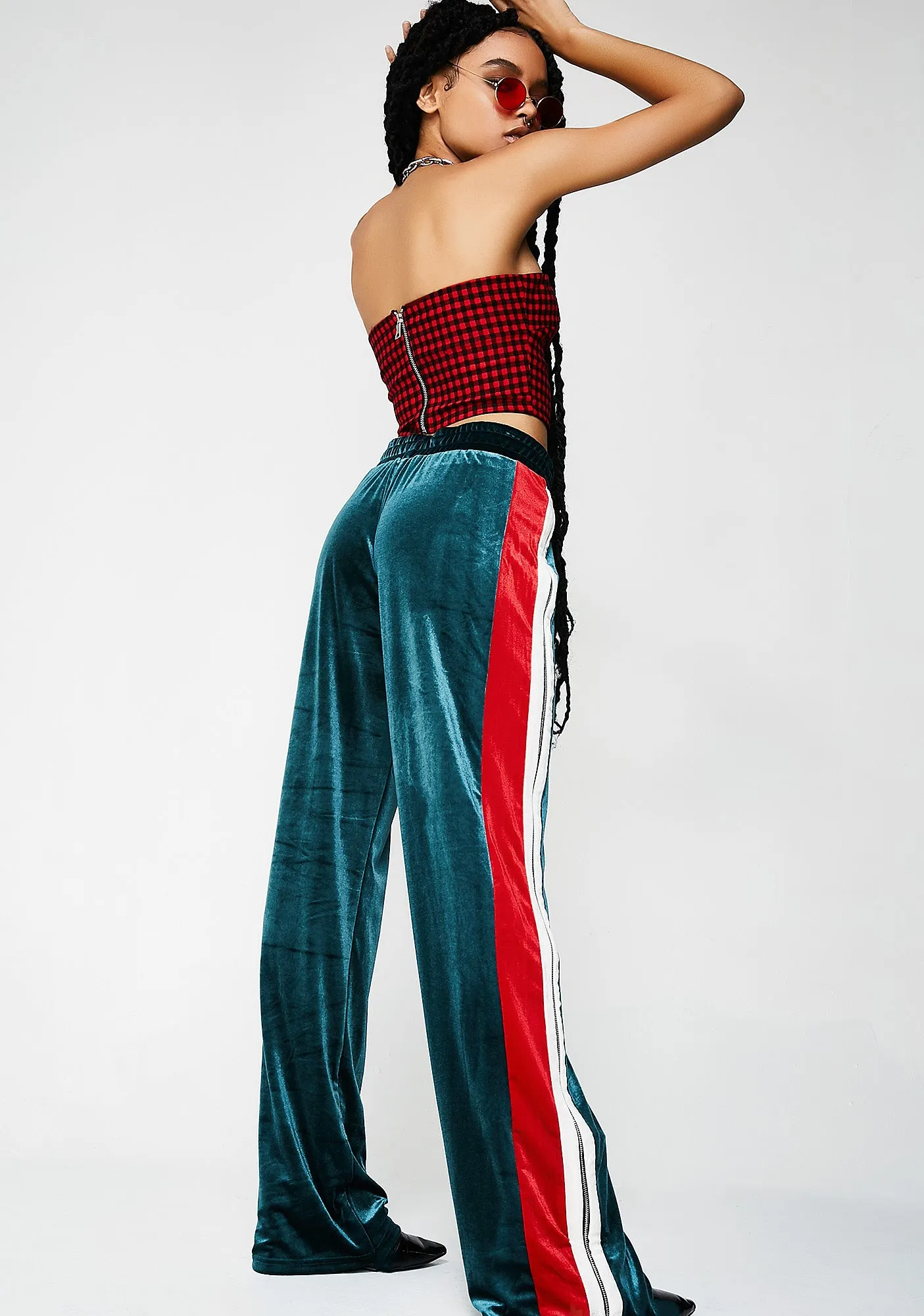 Long Shot Track Pants sold by Dolls Kill product image thumbnail 4