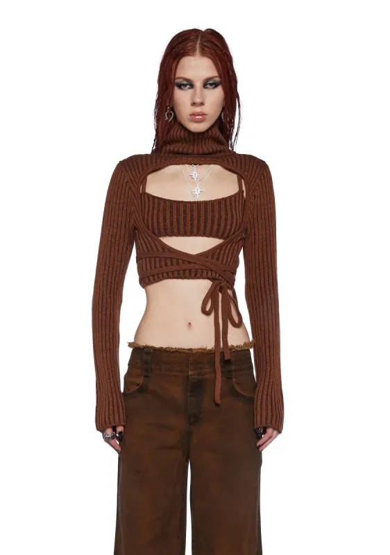 Fader Tank And Sweater Set sold by Dolls Kill