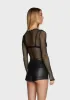 Valley Of Thunder Fishnet Top sold by Dolls Kill