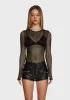 Valley Of Thunder Fishnet Top sold by Dolls Kill