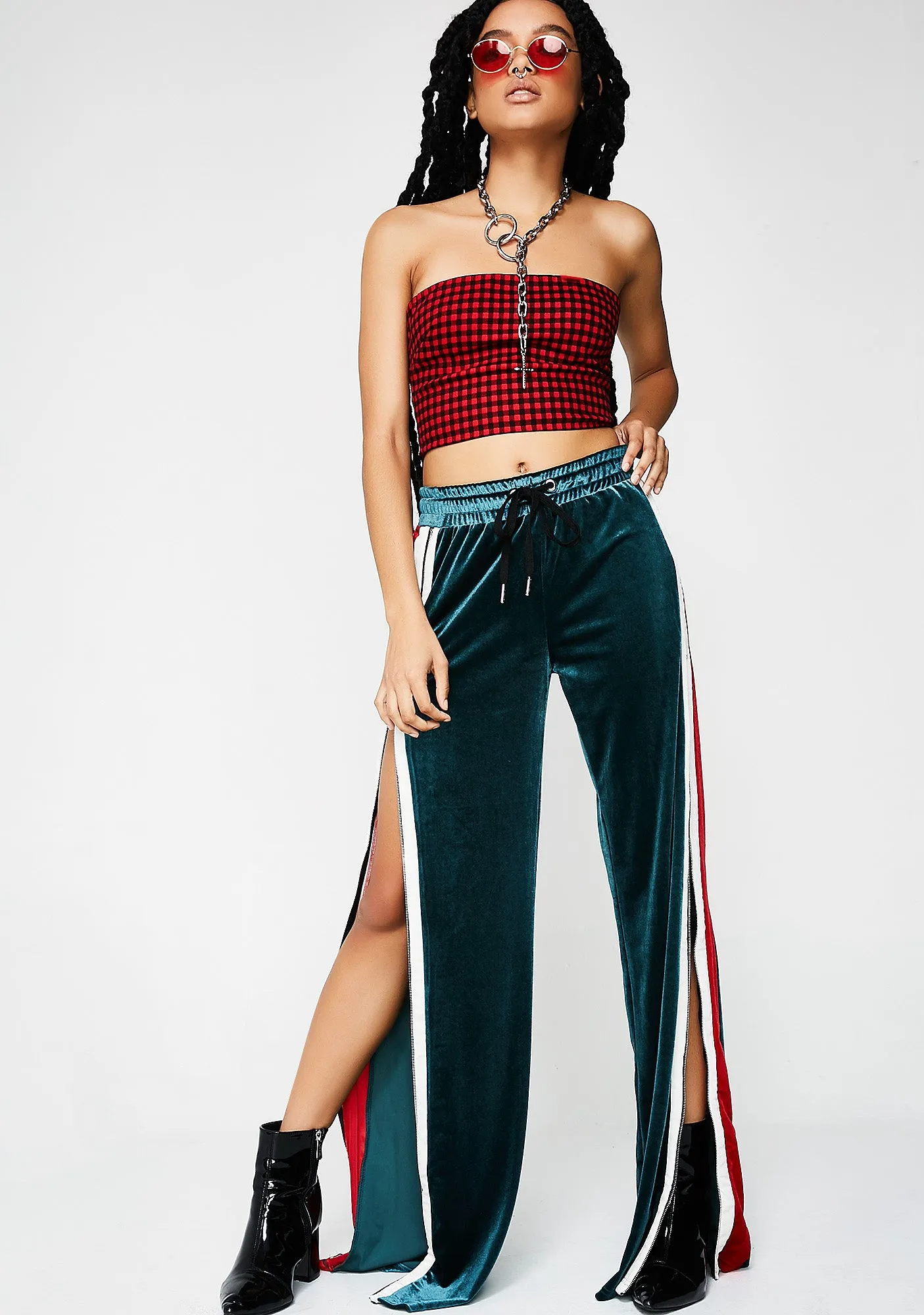 Long Shot Track Pants sold by Dolls Kill product image thumbnail 5