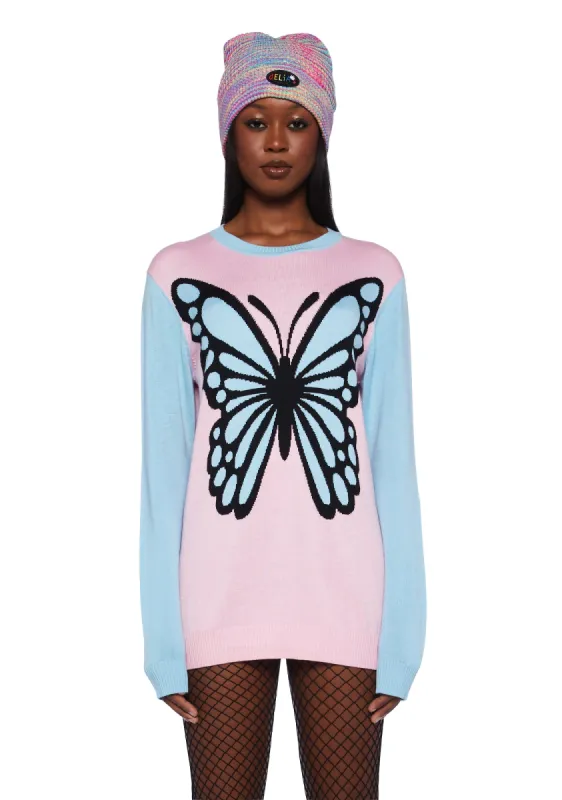 Nostalgia Lane Intarsia Sweater sold by Dolls Kill