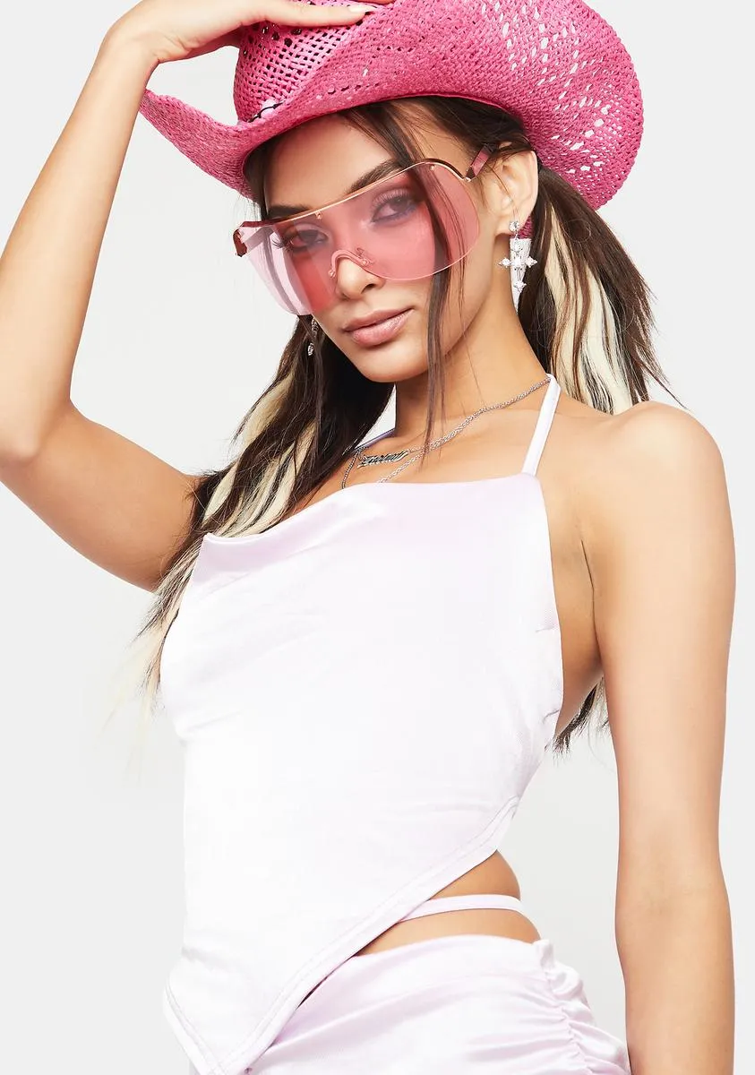 Satin Halter Top sold by Dolls Kill product image thumbnail 2