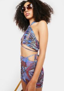 Magic Get Catharsis Mini Skirt Set sold by Dolls Kill