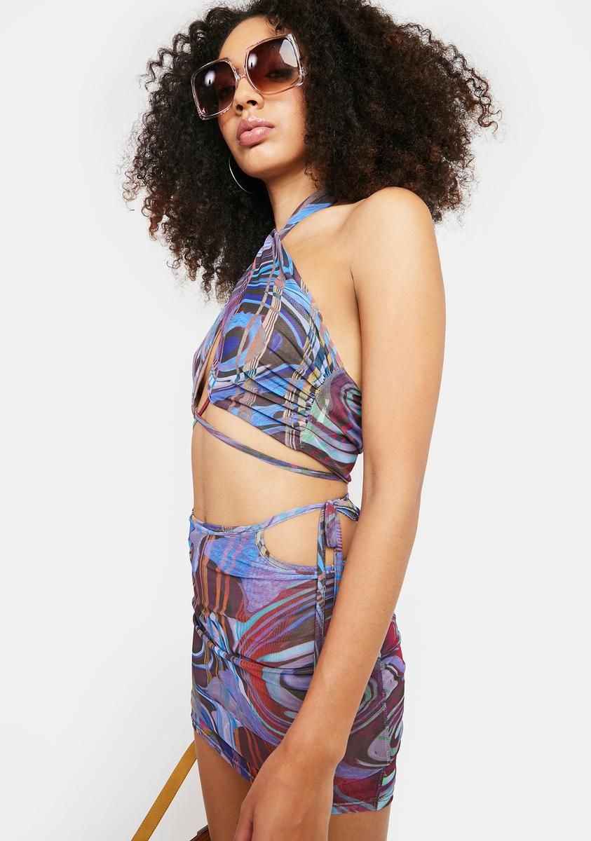 Magic Get Catharsis Mini Skirt Set sold by Dolls Kill product image thumbnail 2