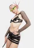 Hold Me Tight 4-Piece Lingerie Set sold by Dolls Kill