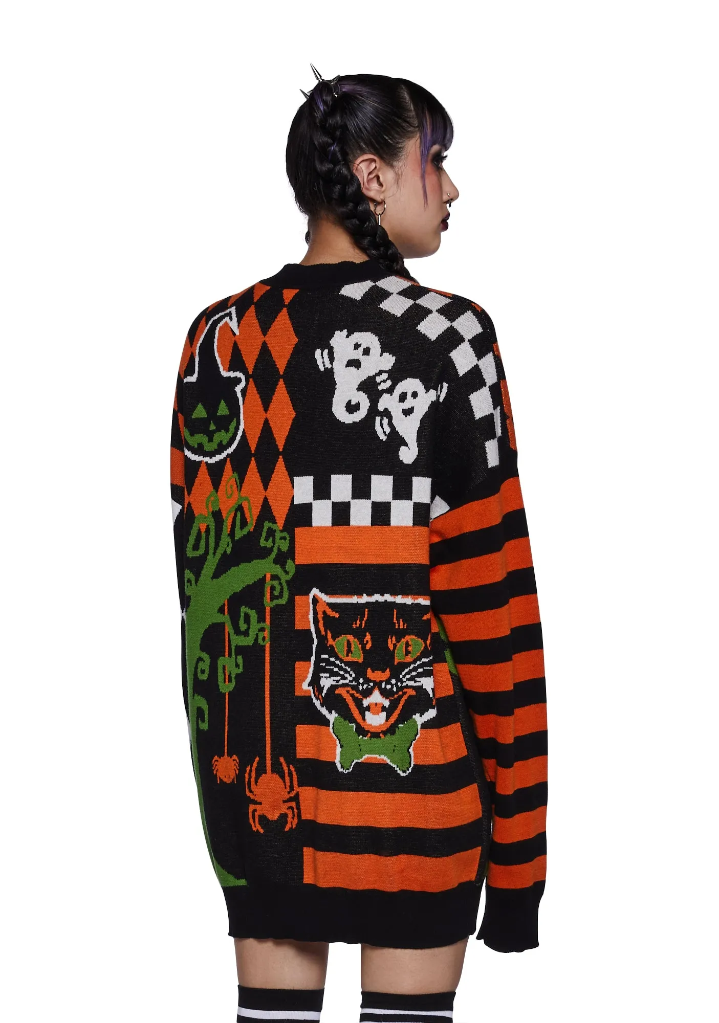 Timeless Tricks Oversized Sweater sold by Dolls Kill product image thumbnail 4