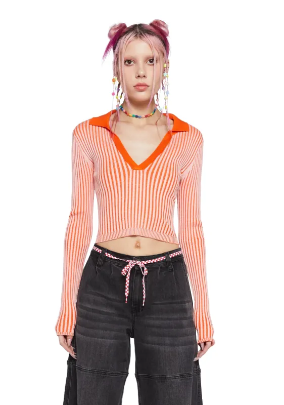 Text Me Long Sleeve Top sold by Dolls Kill