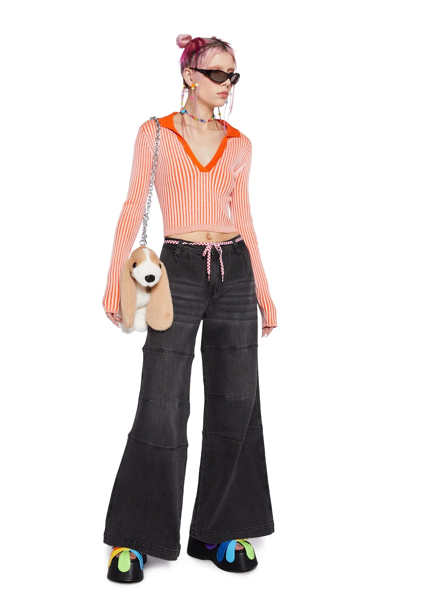 Text Me Long Sleeve Top sold by Dolls Kill product image thumbnail 2