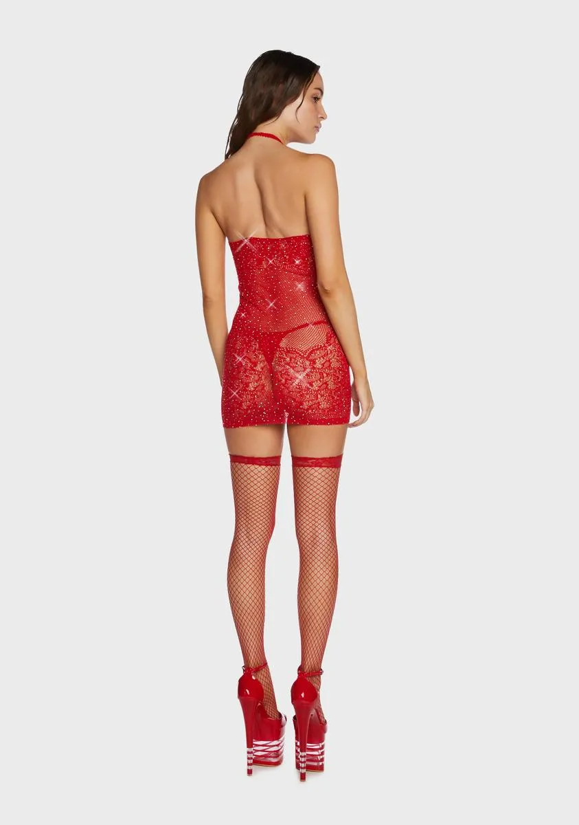 Come Closer Bodystocking Dress sold by Dolls Kill product image thumbnail 4