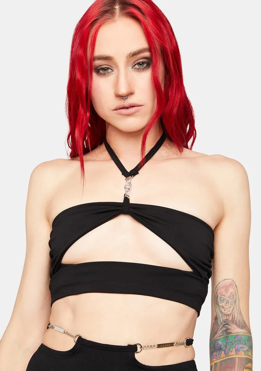 Chain Halter Tank Top sold by Dolls Kill