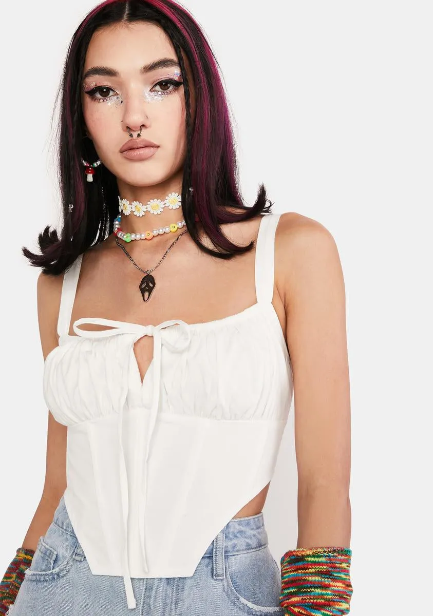 Best Be Ready Corset Top sold by Dolls Kill