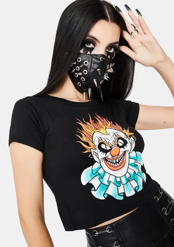 You'll Float Too Crop Top made by Dolls Kill