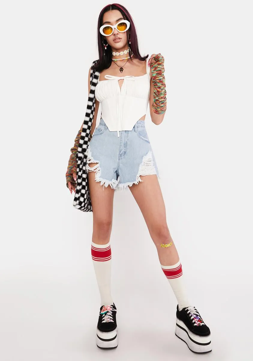 Best Be Ready Corset Top sold by Dolls Kill product image thumbnail 3