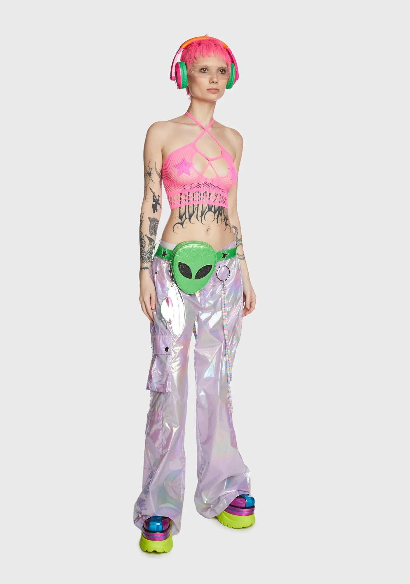 No Better Side Bralette - Hot Pink sold by Dolls Kill product image thumbnail 5