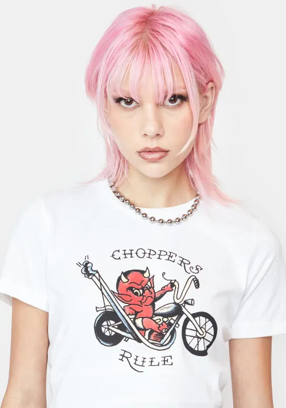 Off White Cloud Dancer Graphic Tee sold by Dolls Kill