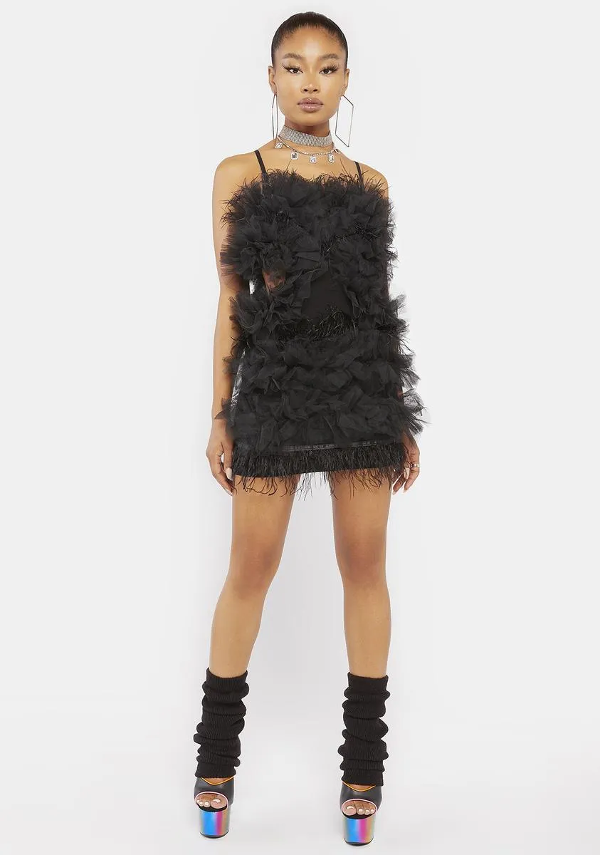 Feel My Vibes Mini Dress sold by Dolls Kill product image thumbnail 3