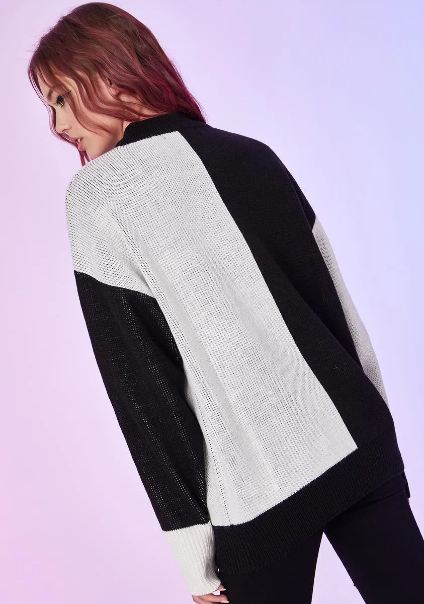 Dramatic Daze Oversized Sweater sold by Dolls Kill product image thumbnail 4