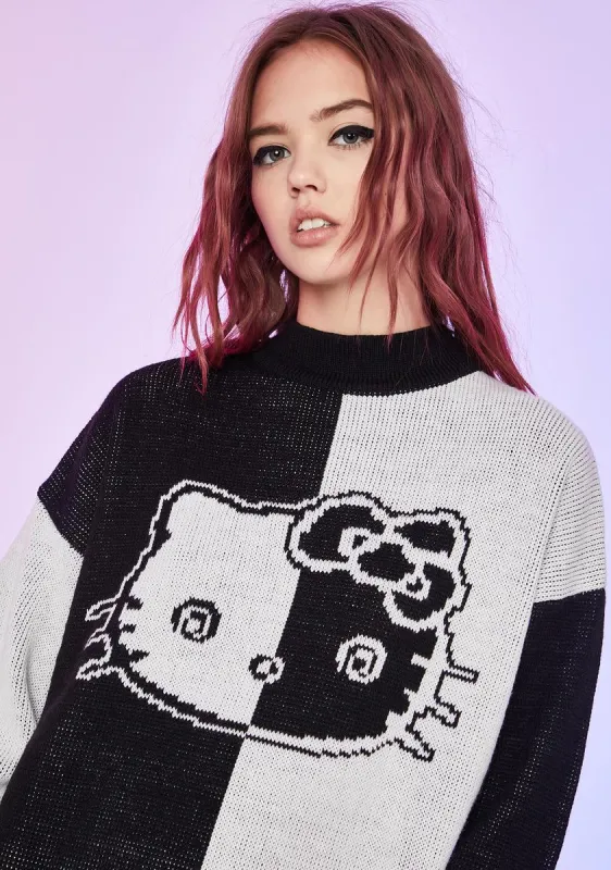 Dramatic Daze Oversized Sweater sold by Dolls Kill