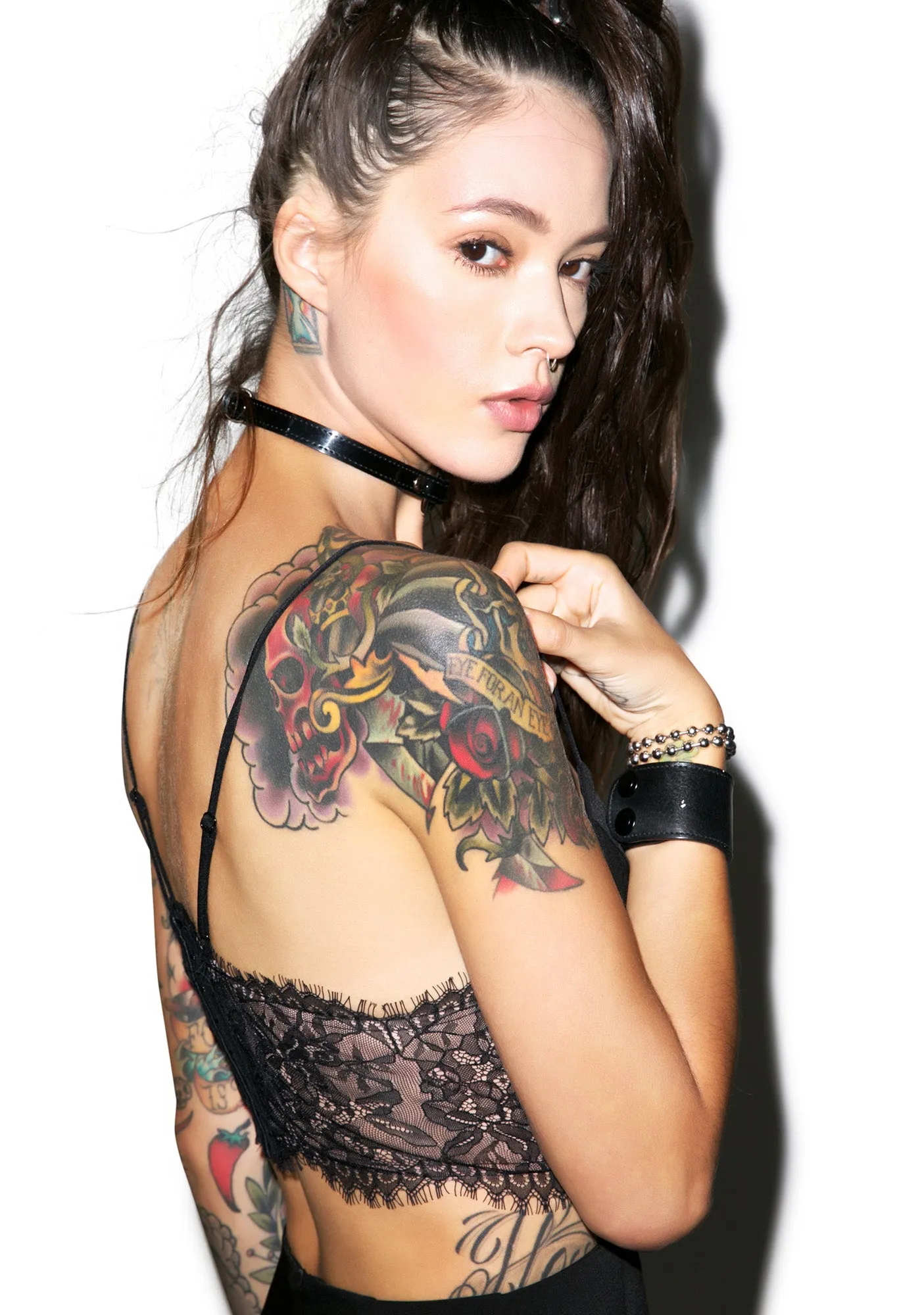 Analog Lace Jumper sold by Dolls Kill product image thumbnail 4