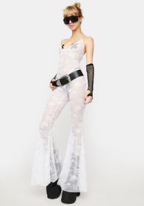 Pure Source Of Magic Lace Jumpsuit sold by Dolls Kill