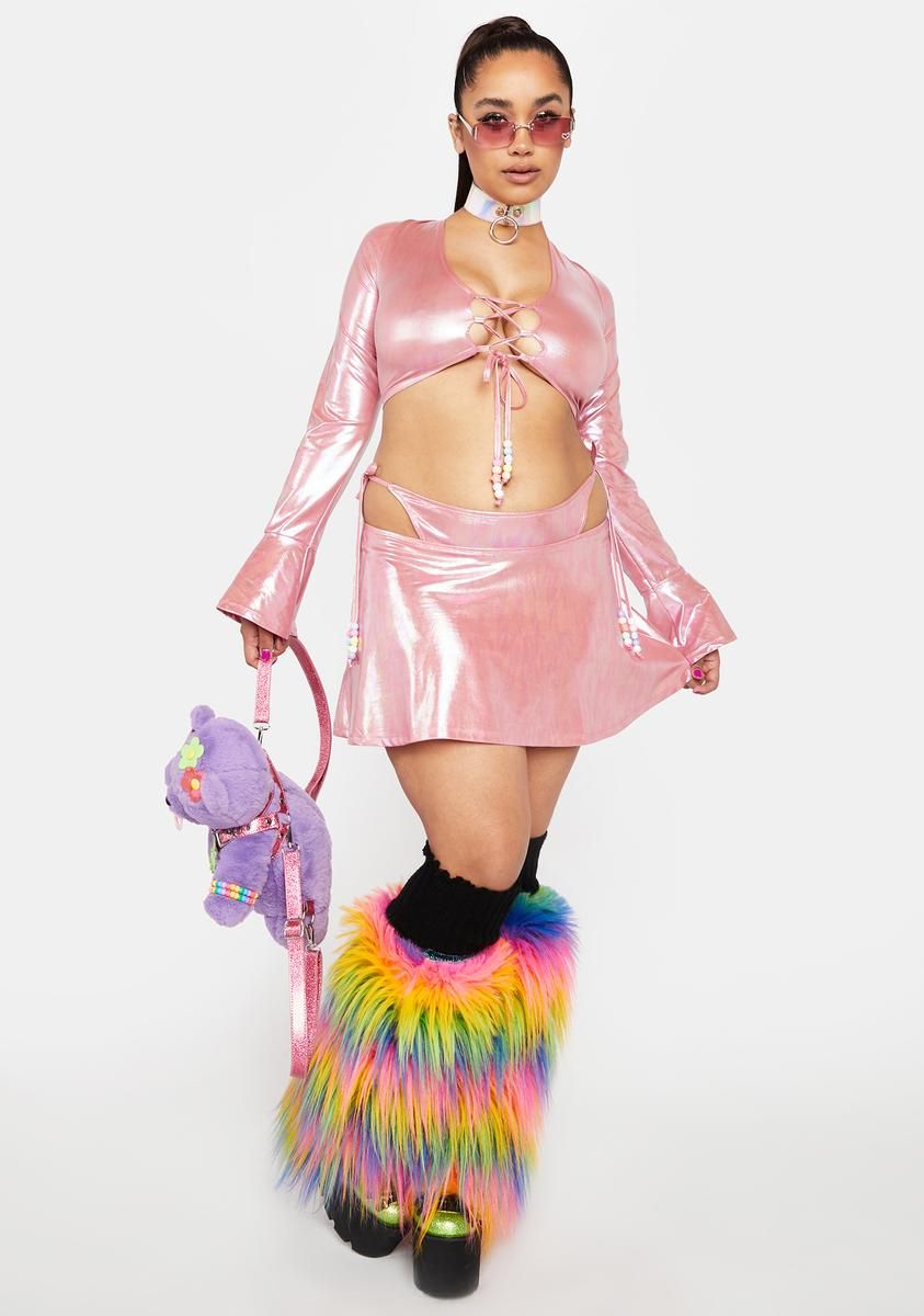 Plus Sleep's For The Weak Crop Top sold by Dolls Kill product image thumbnail 4