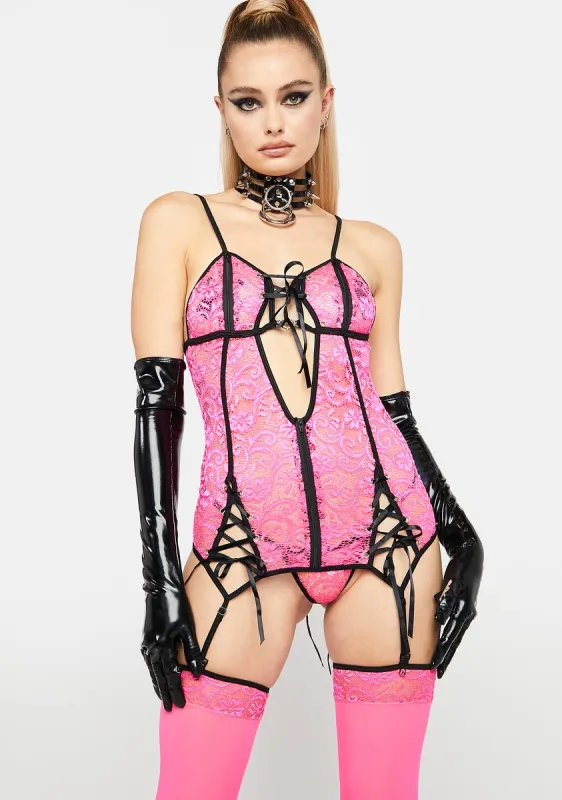 Language Lessons Lingerie Set sold by Dolls Kill