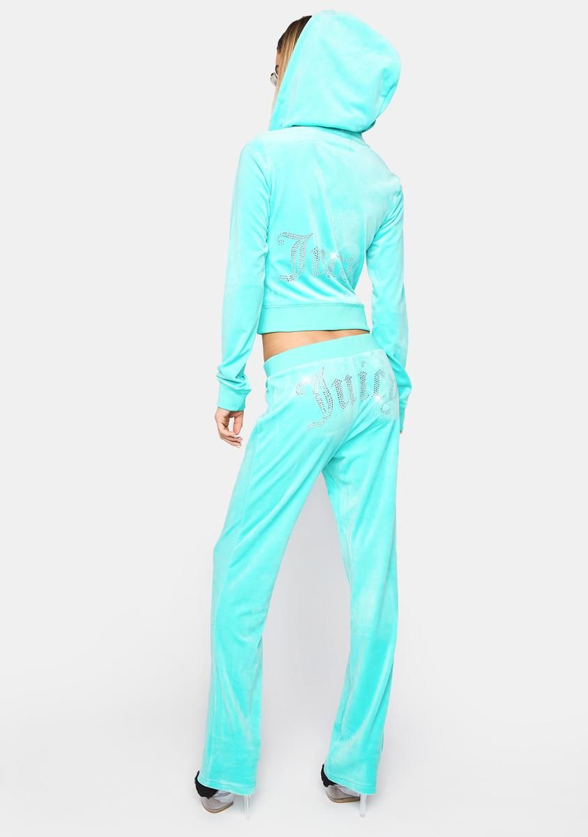 OG Big Bling Velour Track Pants sold by Dolls Kill product image thumbnail 4