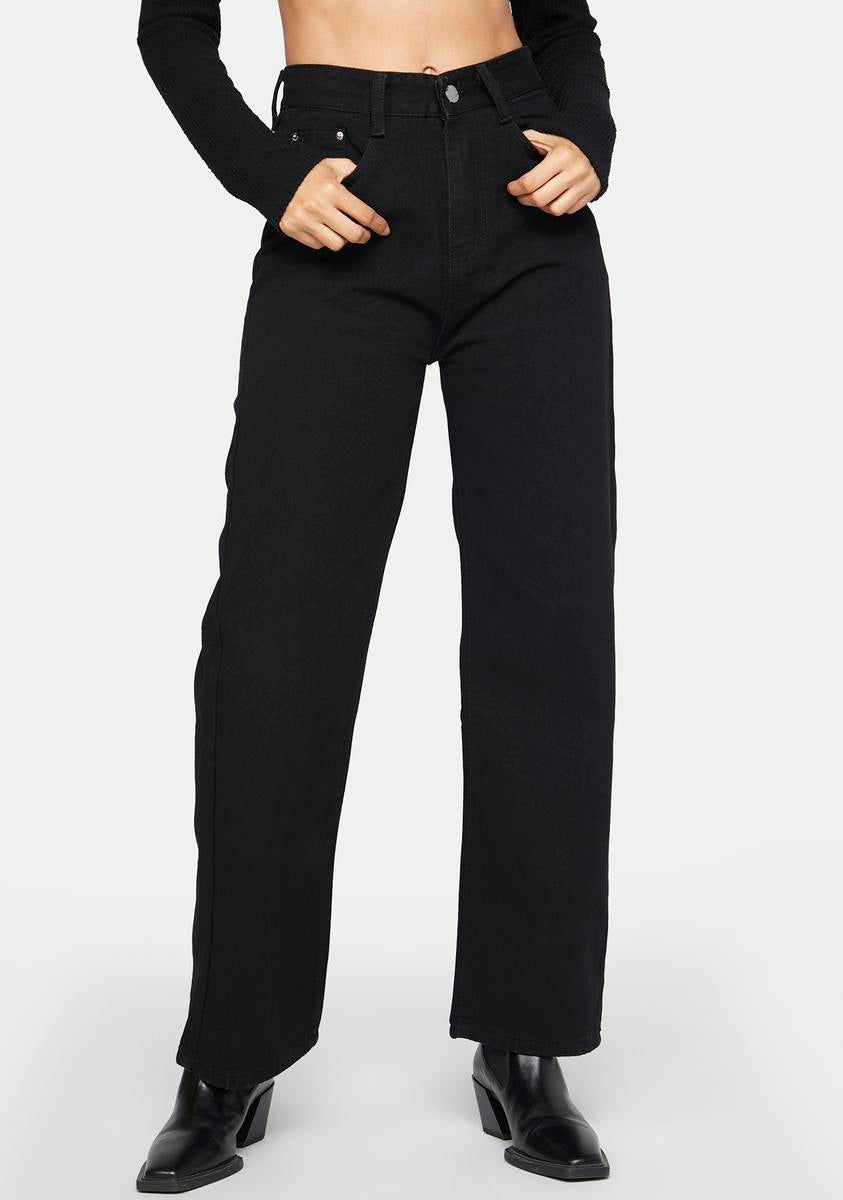 Smoked Soaked Up High Waisted Jeans sold by Dolls Kill