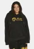 Plus Good Cat Bad Cat Fleece Hoodie sold by Dolls Kill