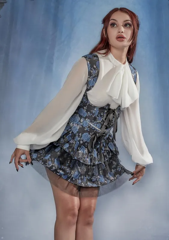 Change The Past Chiffon Blouse sold by Dolls Kill