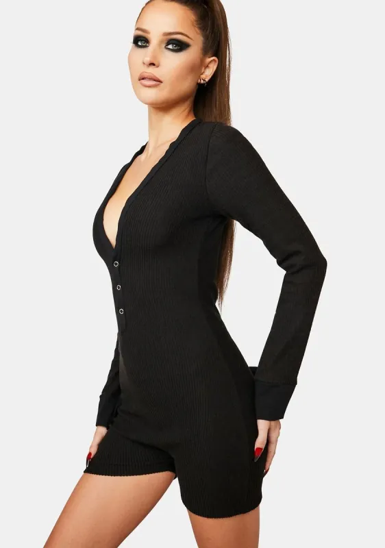 Wake My Heart Sleep Romper sold by Dolls Kill