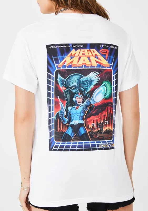 Mega Man MM9 Graphic Tee sold by Dolls Kill