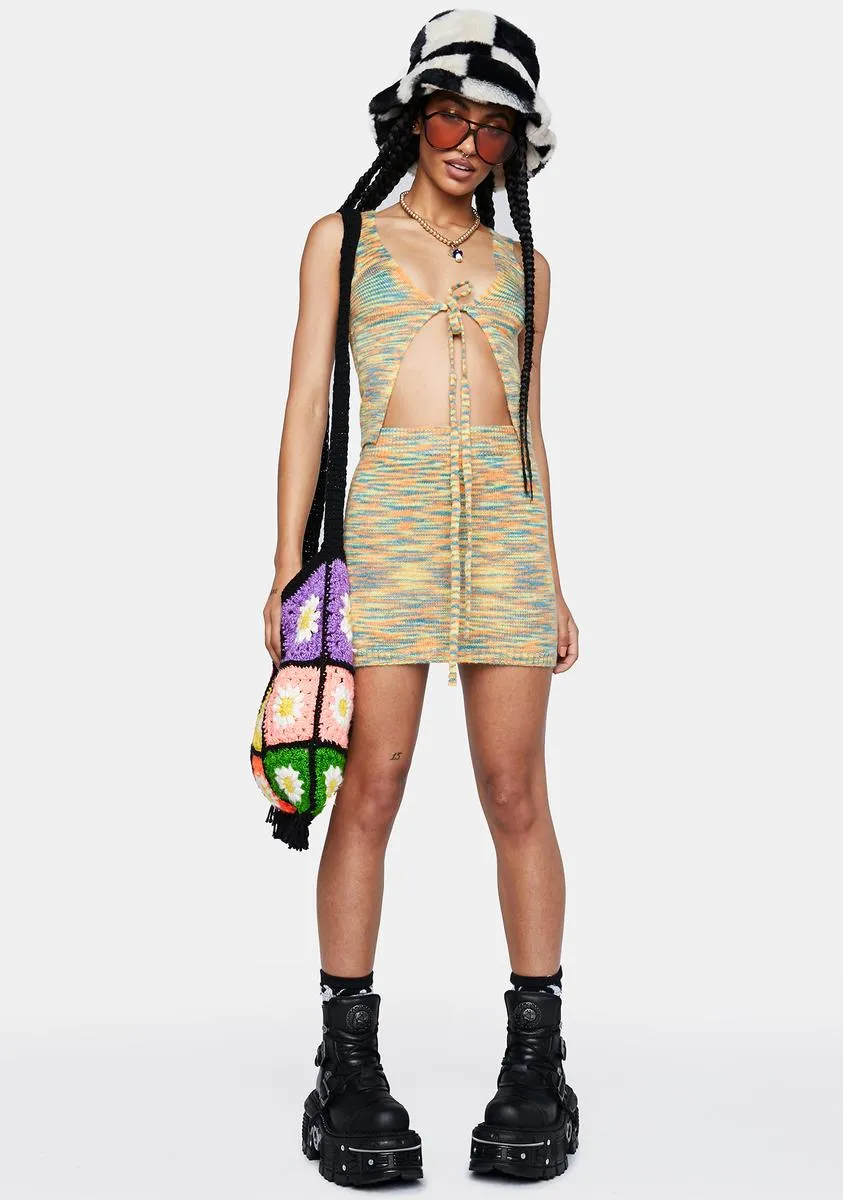 Mix Space Dye Kinda Crop Top sold by Dolls Kill product image thumbnail 3