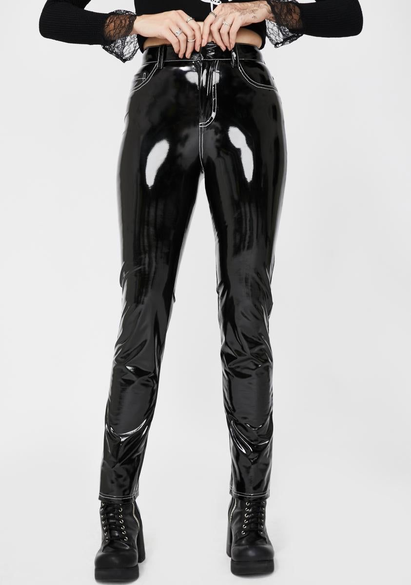The Void Vinyl Pants sold by Dolls Kill