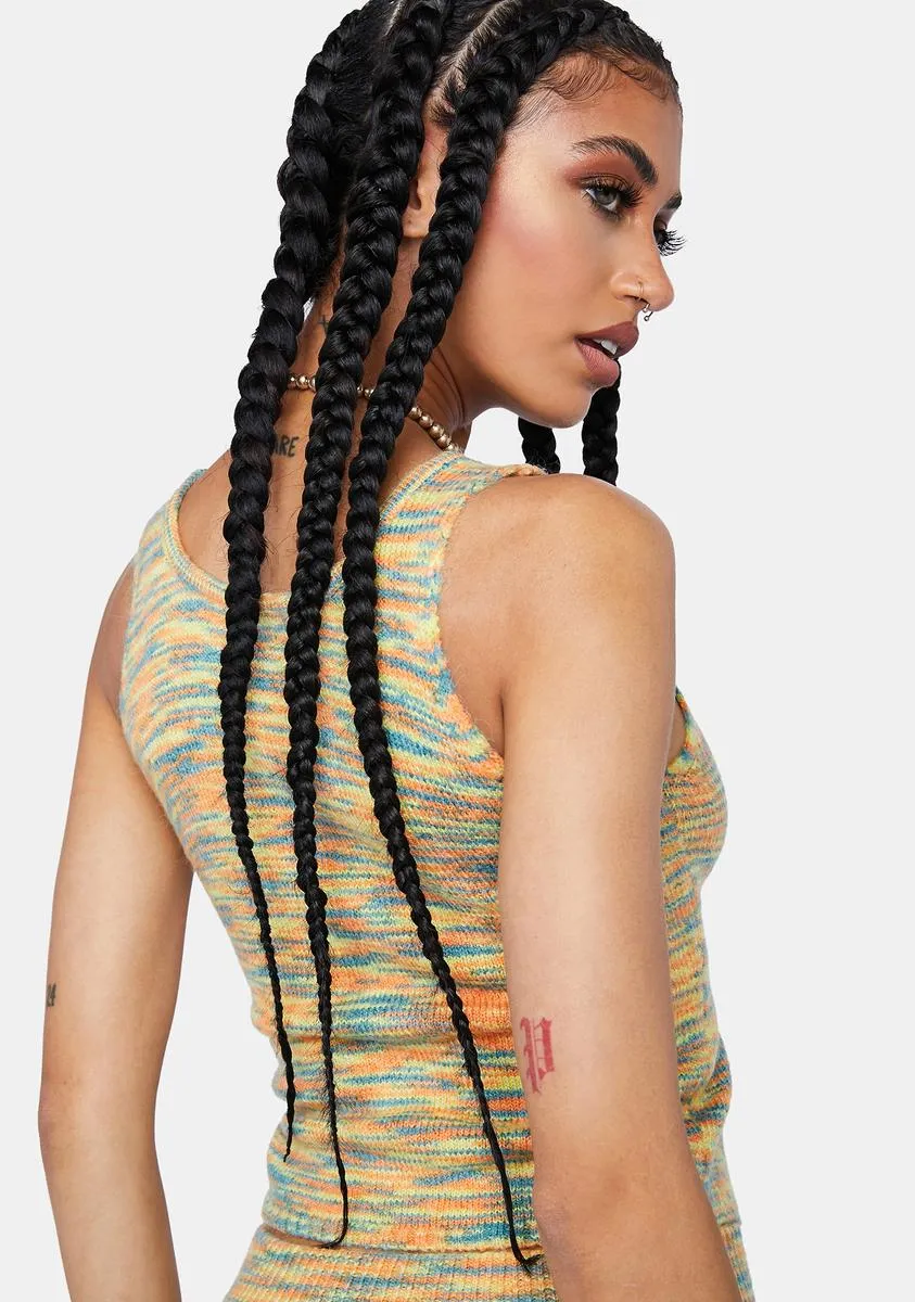 Mix Space Dye Kinda Crop Top sold by Dolls Kill product image thumbnail 4