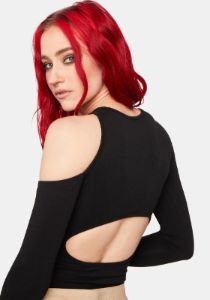 Cut Out Bodysuit sold by Dolls Kill