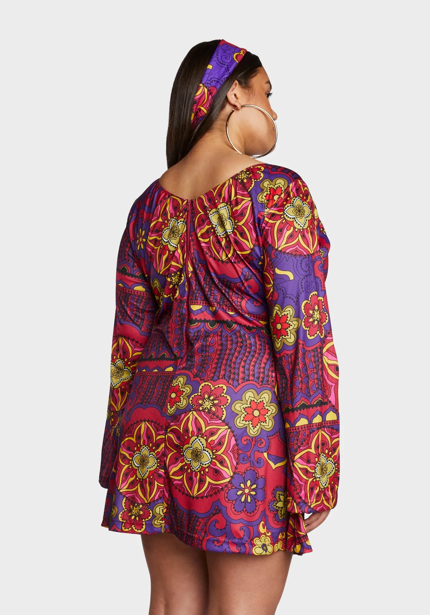 Plus Peace And Love Hippie Costume sold by Dolls Kill product image thumbnail 4