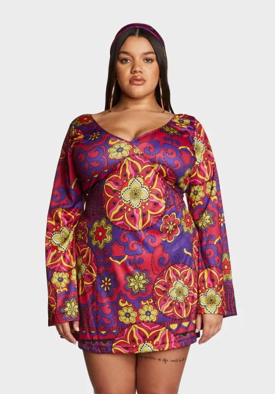 Plus Peace And Love Hippie Costume sold by Dolls Kill