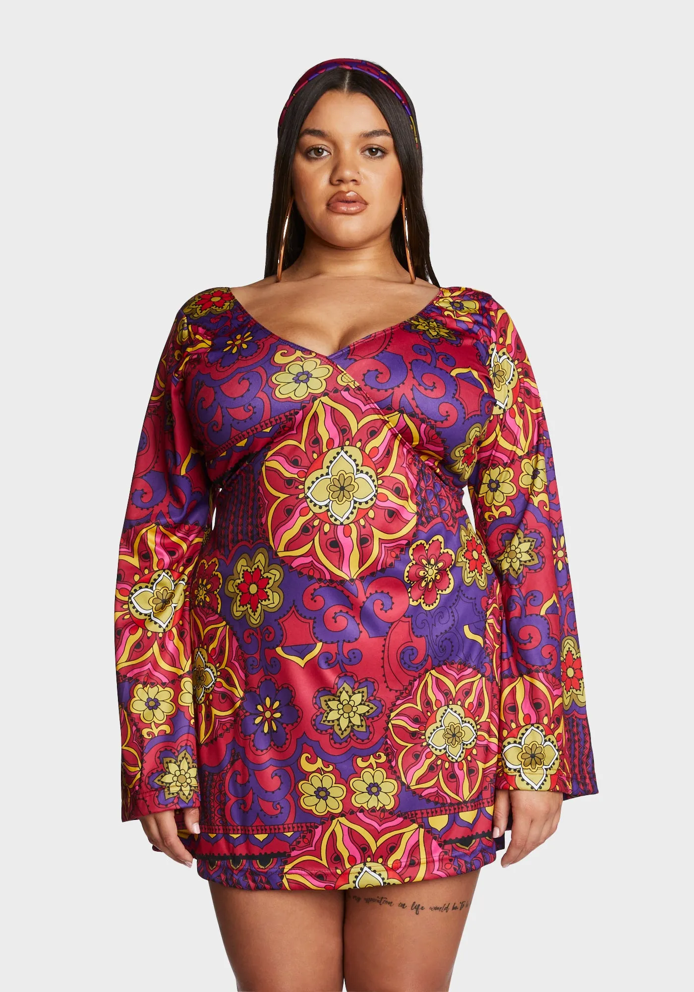 Plus Peace And Love Hippie Costume sold by Dolls Kill