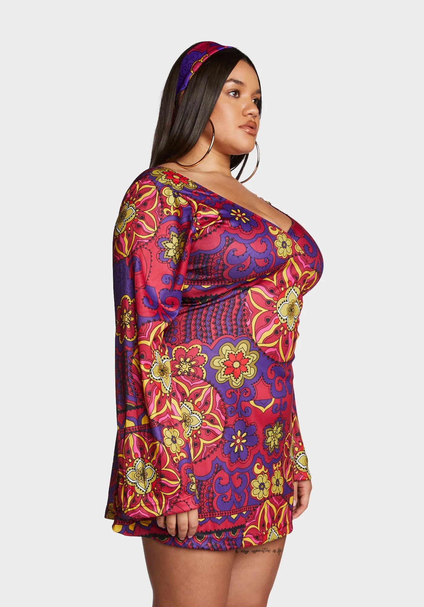 Plus Peace And Love Hippie Costume sold by Dolls Kill product image thumbnail 3