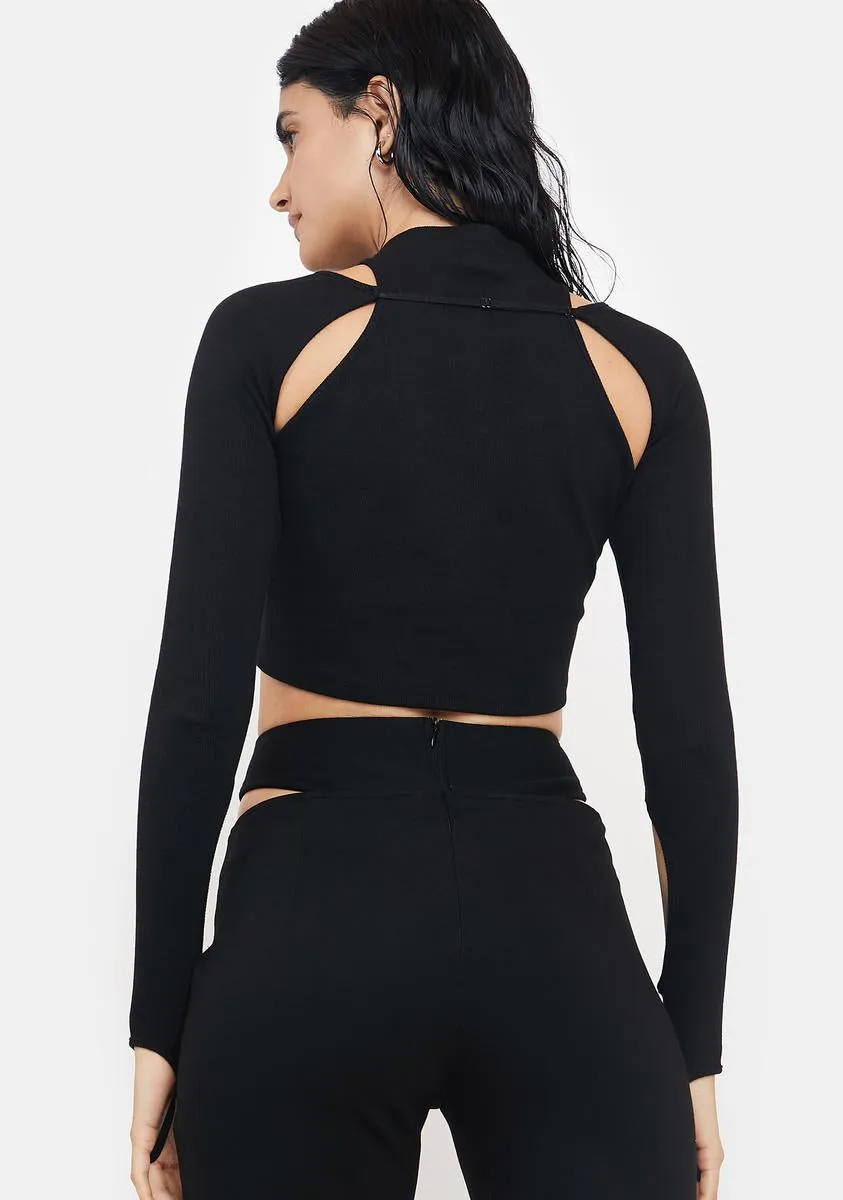 Censored Crop Top sold by Dolls Kill product image thumbnail 4