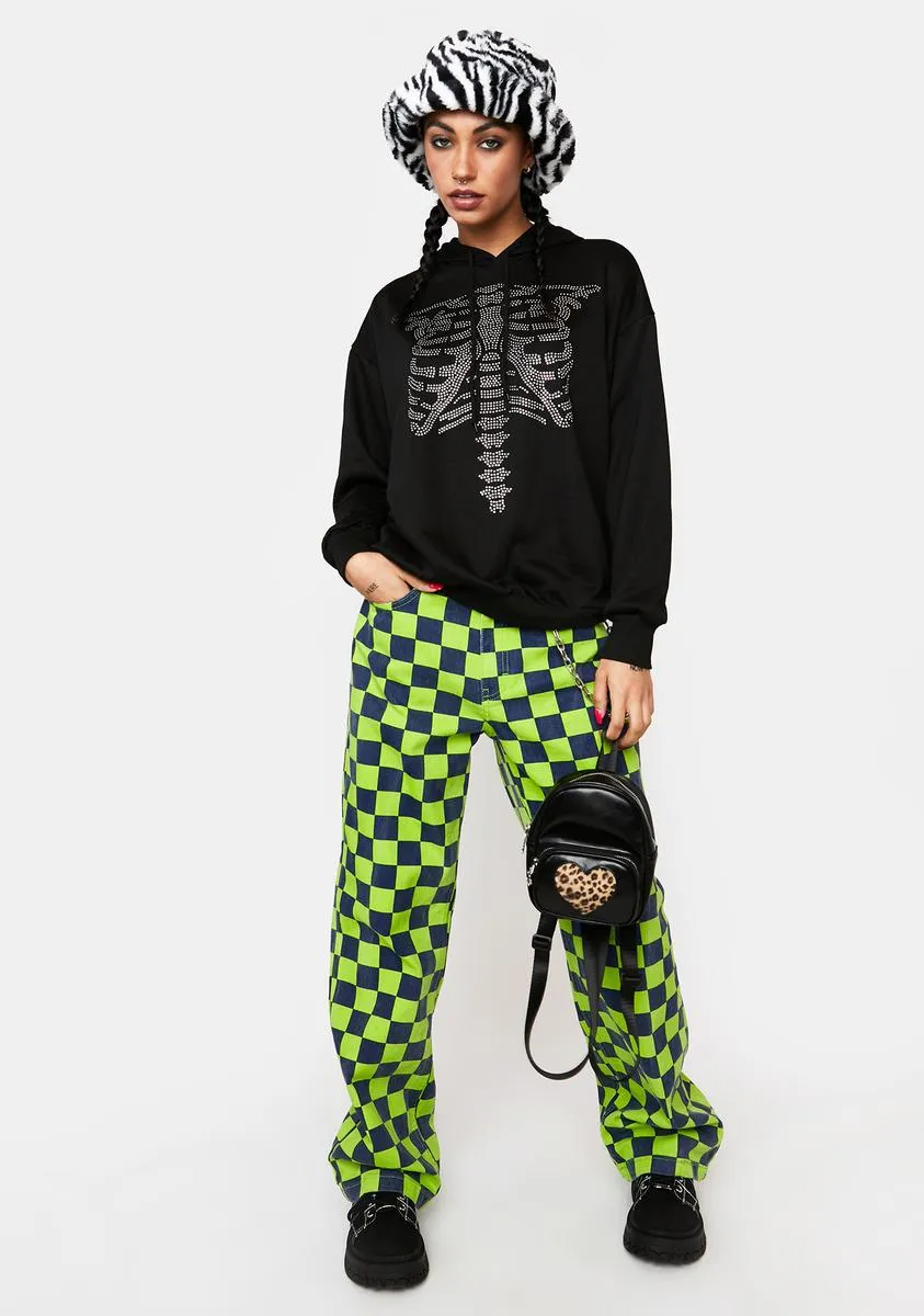 Breathe Easy Graphic Hoodie sold by Dolls Kill product image thumbnail 3