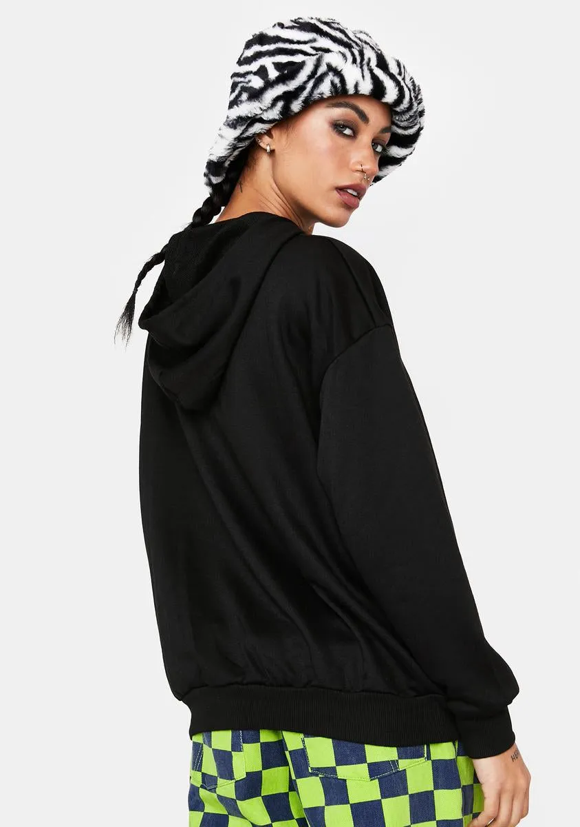 Breathe Easy Graphic Hoodie sold by Dolls Kill product image thumbnail 4