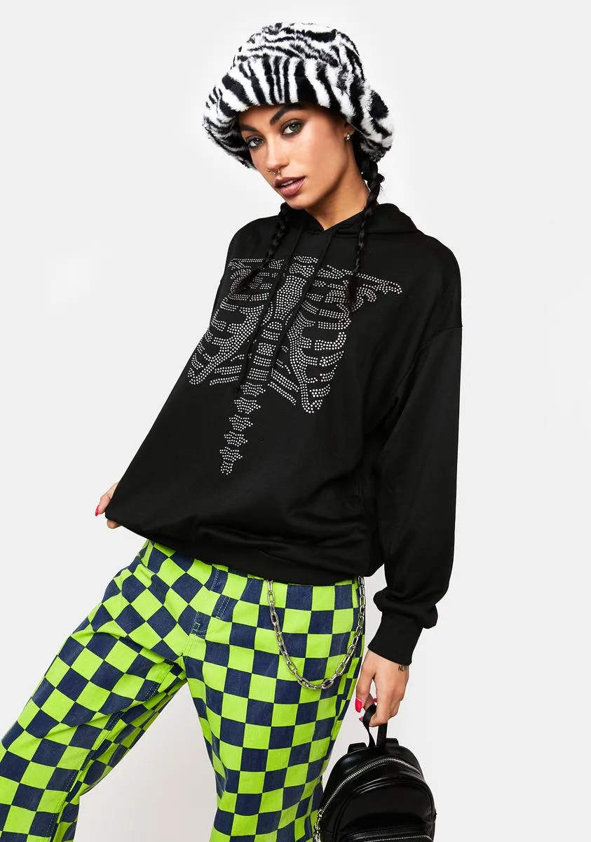Breathe Easy Graphic Hoodie sold by Dolls Kill product image thumbnail 2