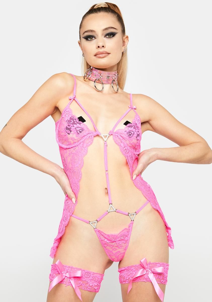 Operation Sexy Lingerie Set sold by Dolls Kill